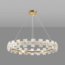 Loft Industry Modern - Marble Bricks Chandelier